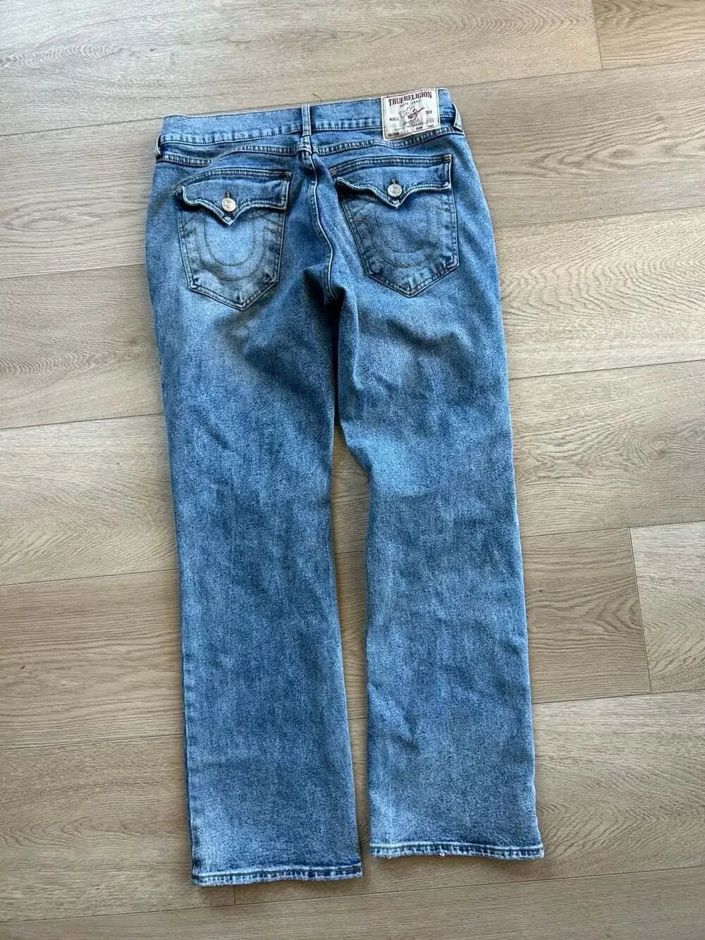 True Religion Billy Relaxed Bootcut Jeans